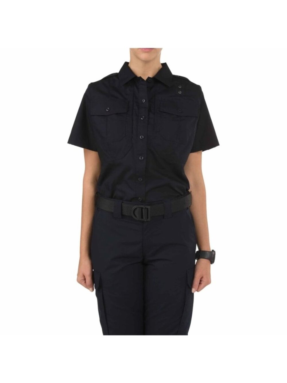 NWT 5.11 Tactical Wn’s Taclite PDU B-Class SS Shirt‎ sz Medium 61168 Midnt Nvy